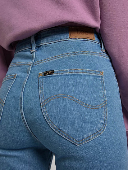 Зауженные джинсы Lee модель L626OPVM_31 — фото 4 - INTERTOP
