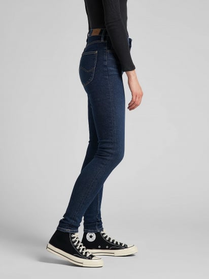 Зауженные джинсы Lee модель L32ETVVA_31 — фото 3 - INTERTOP