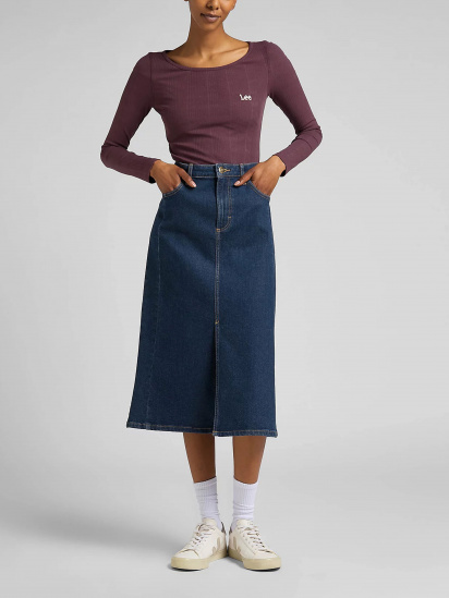Джинсовая юбка Lee модель L38WBEKK — фото 4 - INTERTOP