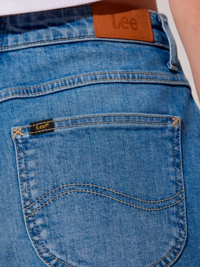 Шорты джинсовые Lee модель LV18GWC95 — фото 5 - INTERTOP