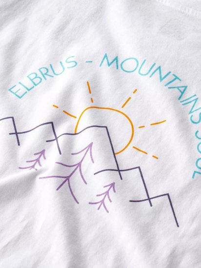 Футболка Elbrus Mette модель METTE WOS-WHITE — фото 5 - INTERTOP