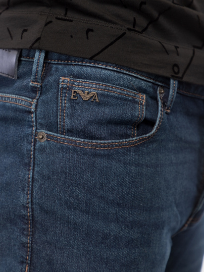Прямые джинсы Emporio Armani модель 6H1J06-1DPMZ-0942 — фото - INTERTOP