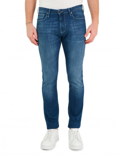 Зауженные джинсы Emporio Armani модель 3K1J06-1D5QZ-0942 — фото - INTERTOP