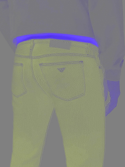 Зауженные джинсы Emporio Armani модель 3L1J75-1DL1Z-0943 — фото 3 - INTERTOP