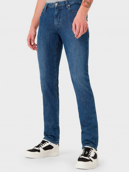 Зауженные джинсы Emporio Armani модель 8N1J06-1D85Z-0943 — фото - INTERTOP