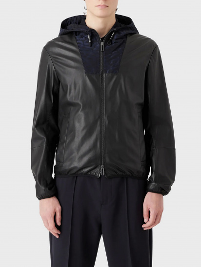Куртка кожаная Emporio Armani модель H31R7C-C1P7C-999 — фото - INTERTOP