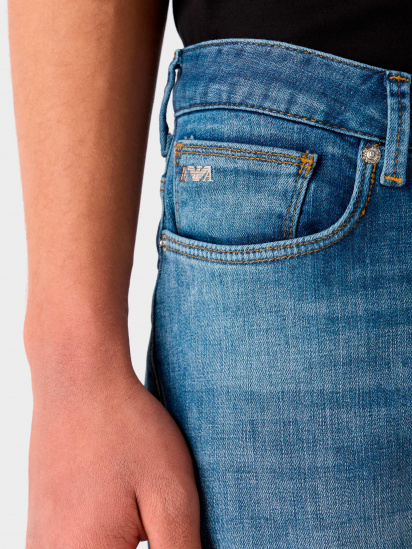 Прямые джинсы Emporio Armani модель 3R1J06-1D09Z-0942 — фото 3 - INTERTOP