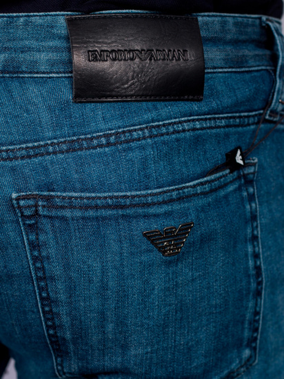 Прямые джинсы Emporio Armani модель 8N1J75-1D85Z-0943 — фото 3 - INTERTOP
