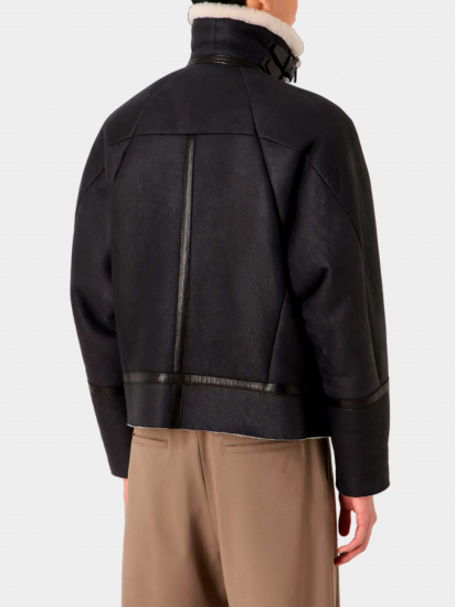 Куртка кожаная Emporio Armani модель H41R88-E1P88-999 — фото - INTERTOP