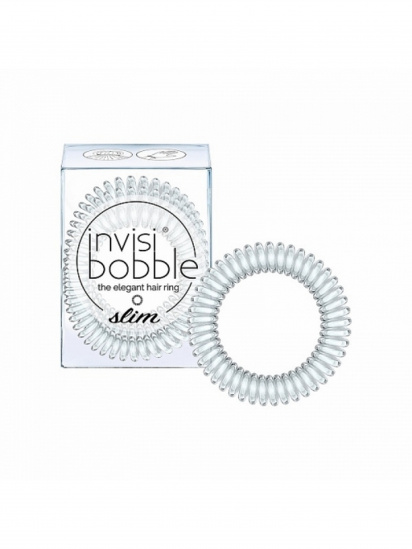 Резинка для волос invisibobble SLIM Crystal Clear модель 4260285377150 — фото - INTERTOP