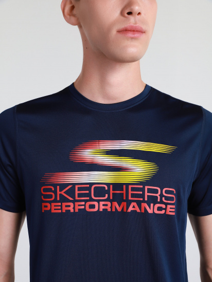 Футболка Skechers Performance модель EMTS3 NVY — фото 4 - INTERTOP