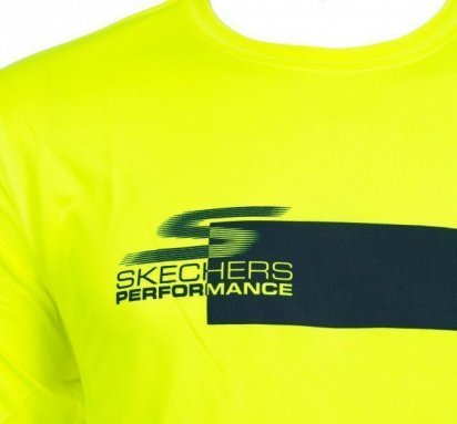 Футболка Skechers модель GMTS10 YEL — фото 3 - INTERTOP