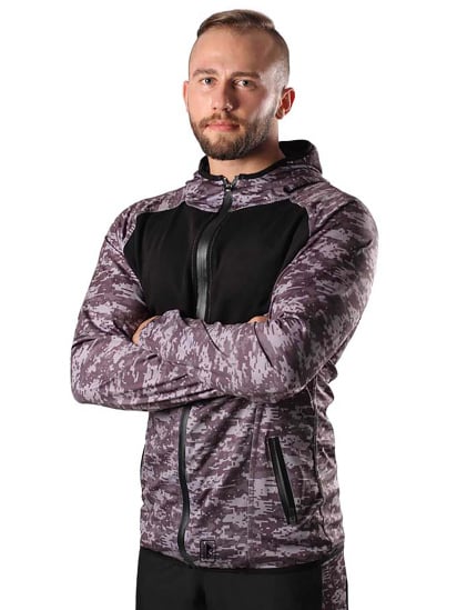 Кофта Berserk Sport модель EvolutionFitGrayHDM — фото 3 - INTERTOP