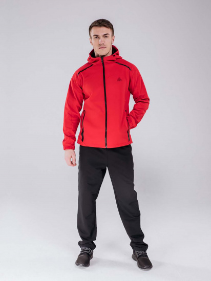 Демисезонная куртка Peak модель F283011-RED — фото 4 - INTERTOP