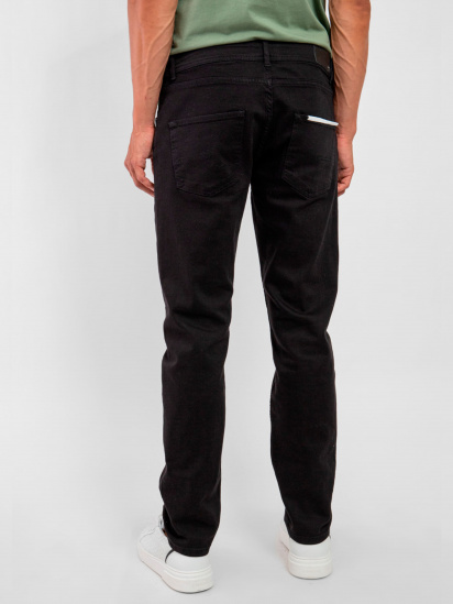 Зауженные джинсы Fred Mello модель FM23W25PD_BLACK — фото - INTERTOP
