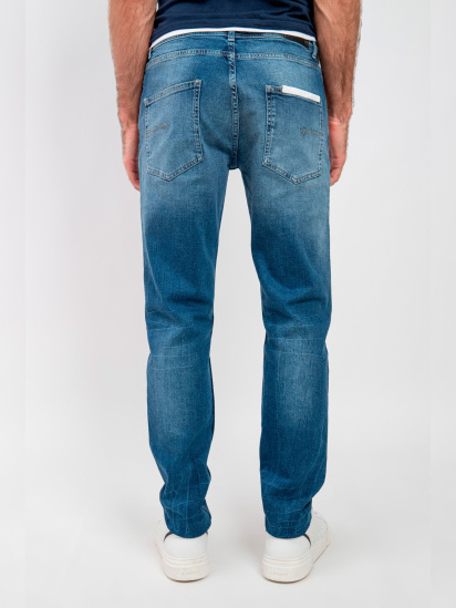 Зауженные джинсы Fred Mello модель FM24S24PD_MIDDLE.BLU — фото 3 - INTERTOP