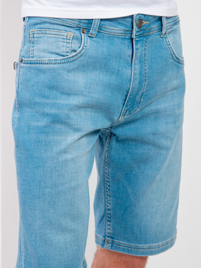 Шорты джинсовые Fred Mello модель FM24S32EF_LIGHT.BLUE — фото 4 - INTERTOP