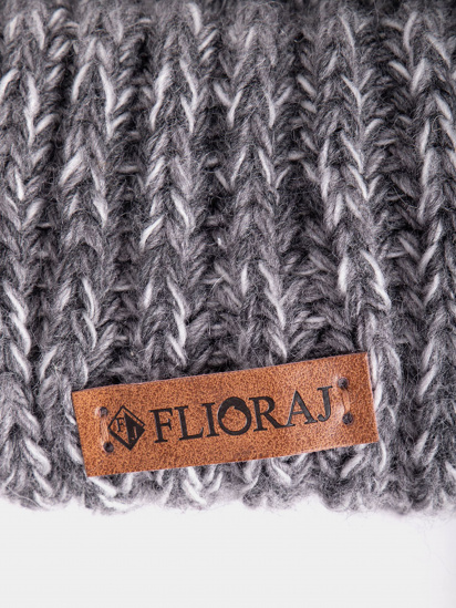 Шапка Flioraj модель 349FJ сер меланж — фото - INTERTOP