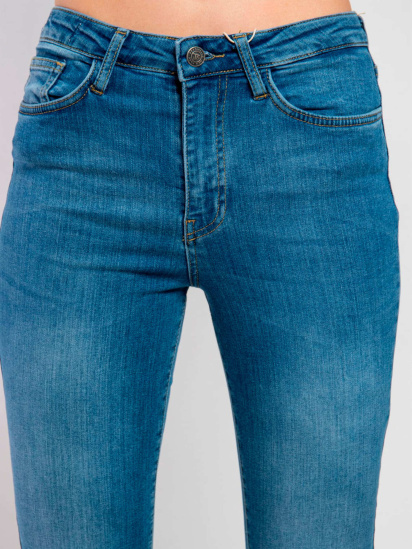 Зауженные джинсы Fred Mello модель FW23S15PD_MIDDLE_BLU — фото 3 - INTERTOP