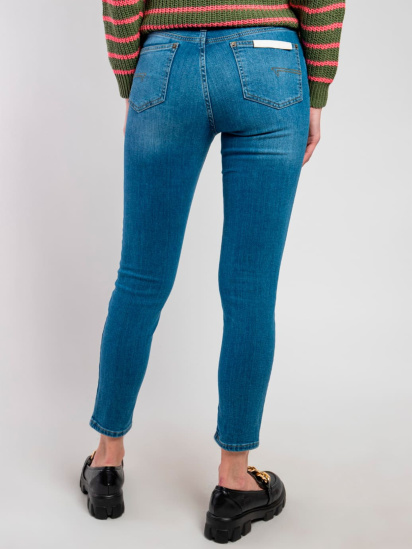 Зауженные джинсы Fred Mello модель FW23S15PD_MIDDLE_BLU — фото 4 - INTERTOP