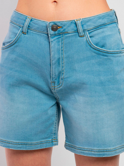 Шорти джинсові Fred Mello модель FW23S19EF_LIGHT_BLUE — фото - INTERTOP