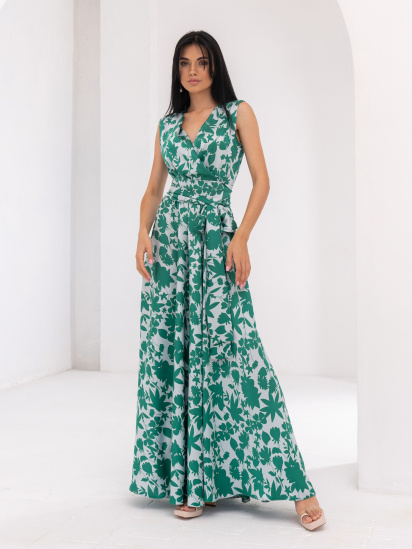 Платье макси Jadone Fashion модель Furor_green — фото 3 - INTERTOP