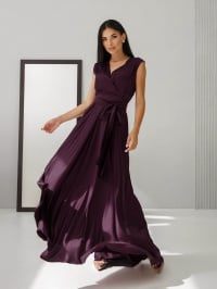 Бордовый - Платье макси Jadone Fashion