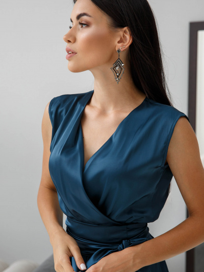 Платье макси Jadone Fashion модель Furor_smaragd — фото 5 - INTERTOP