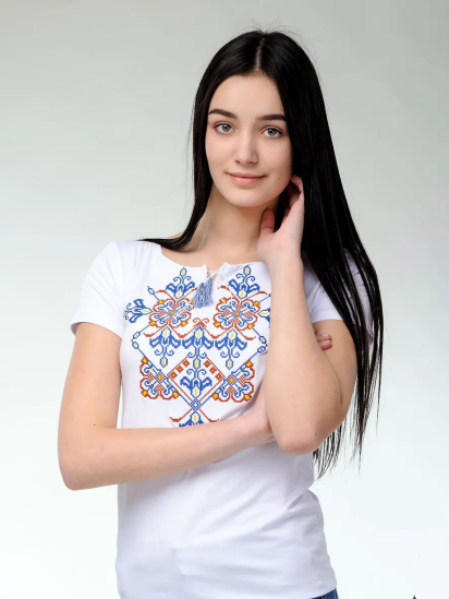 Вышитая рубашка Melanika модель 1528659077 — фото 4 - INTERTOP