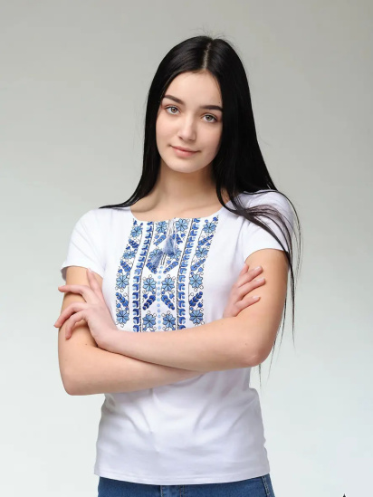 Вышитая рубашка Melanika модель 1528653079 — фото 4 - INTERTOP