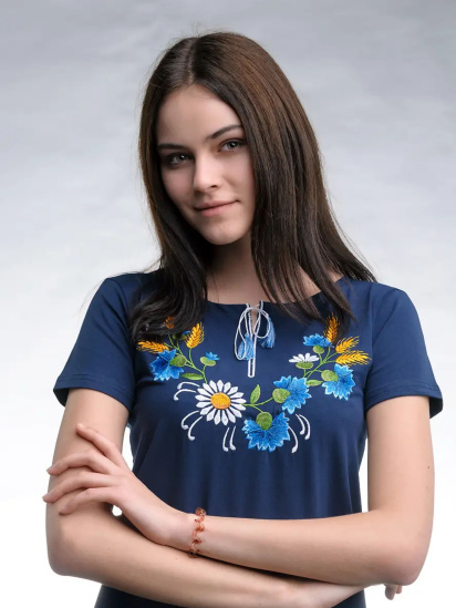 Вышитая рубашка Melanika модель 1528605652 — фото - INTERTOP