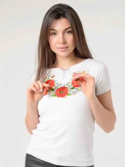 Вышитая рубашка Melanika модель 1528597187 — фото 3 - INTERTOP
