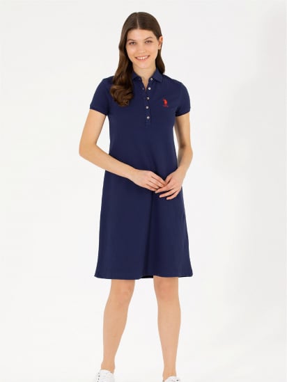 Платье-футболка US Polo модель G082GL075.000.1567323.VR033 — фото - INTERTOP