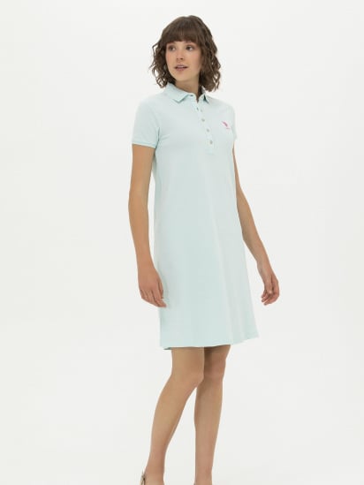 Платье-футболка US Polo модель G082GL075.000.1567323.VR083 — фото 3 - INTERTOP
