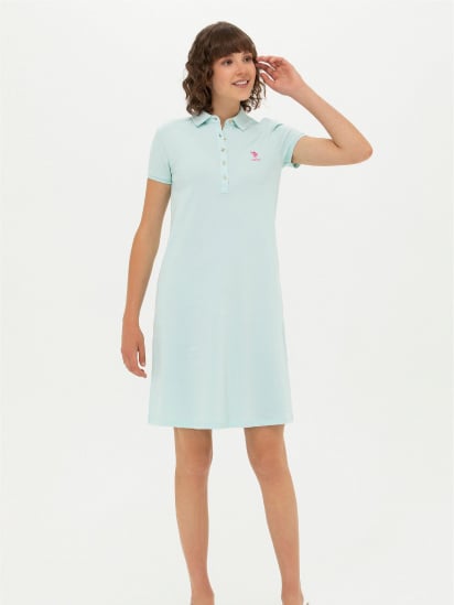Платье-футболка US Polo модель G082GL075.000.1567323.VR083 — фото - INTERTOP