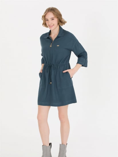 Платье мини US Polo модель G082SZ032.000.1449589.VR028 — фото - INTERTOP