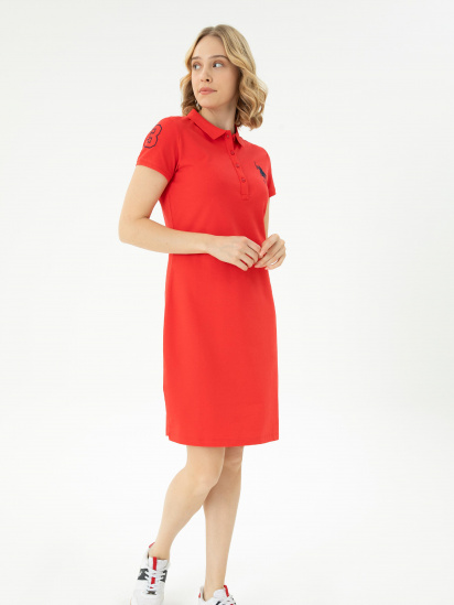 Платье-футболка US Polo модель G082SZ075.000.1567866.VR030 — фото 4 - INTERTOP