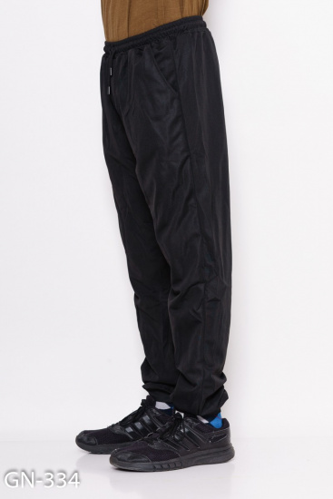 Спортивні штани ISSA Plus модель GN-334_black — фото 2 - INTERTOP