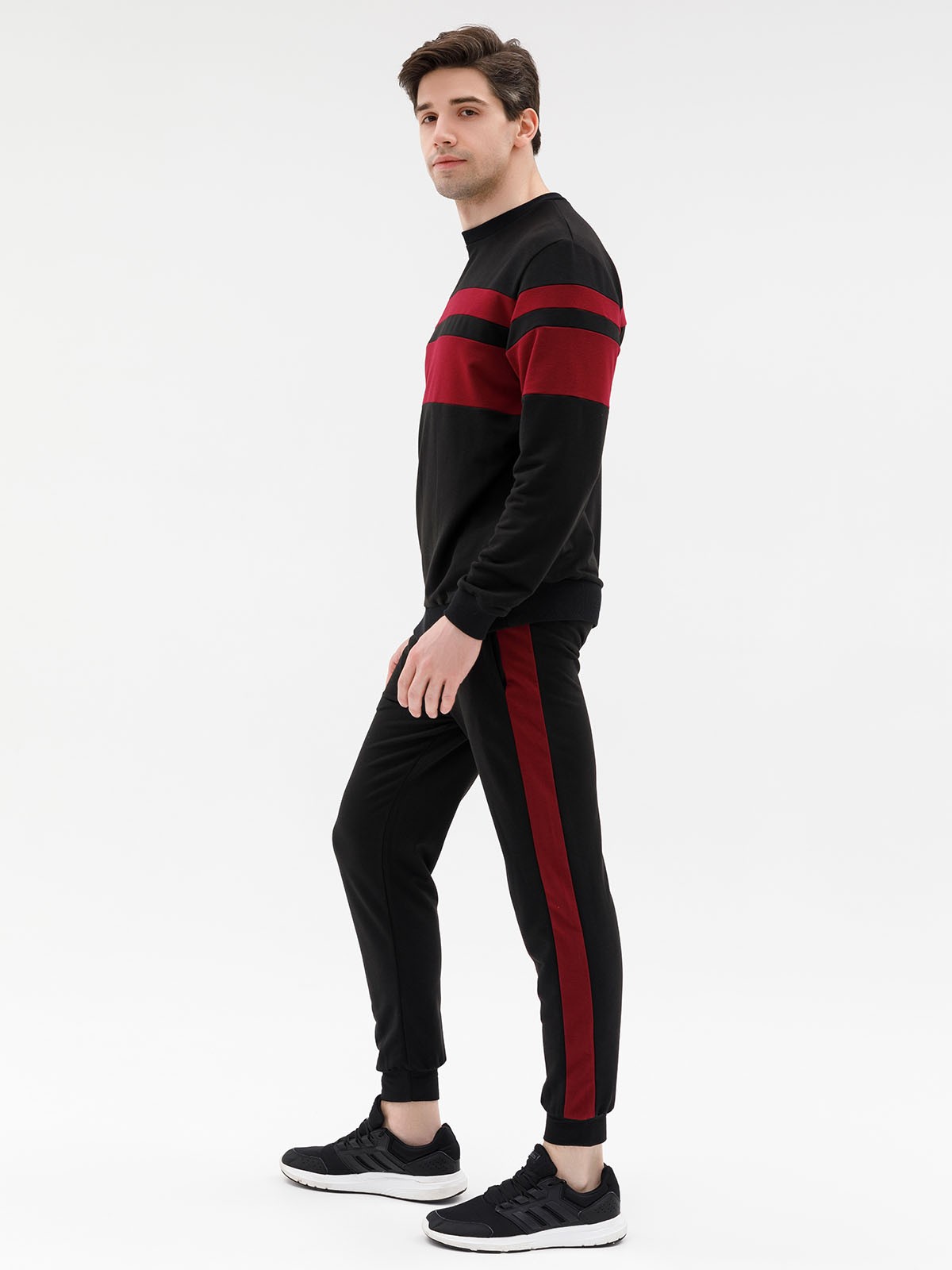 

ISSA Plus Спортивний костюм (GN-428_black) Чоловіче, колір - Чорний, матеріал - без підкладки