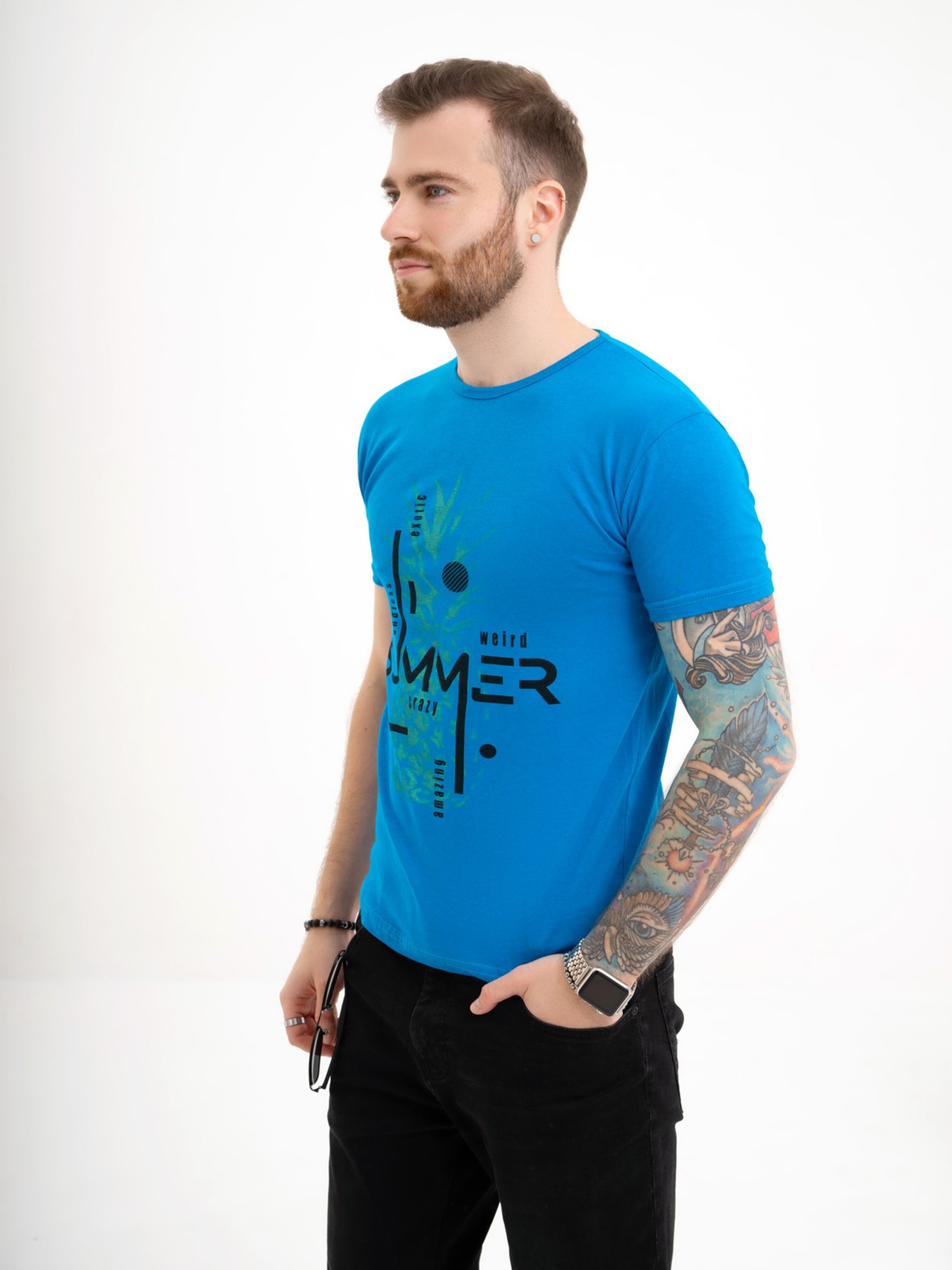 

ISSA Plus Футболка (GN4-112_blue) Чоловіче, колір - Блакитний, матеріал - Без підкладки