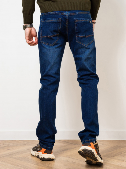 Завужені джинси ISSA Plus модель GN4-44_blue — фото 3 - INTERTOP