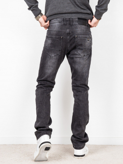 Прямые джинсы ISSA Plus модель GN4-47_grey. — фото 3 - INTERTOP