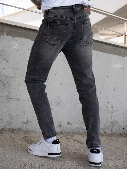 Завужені джинси ISSA Plus модель GN4-48_grey — фото - INTERTOP
