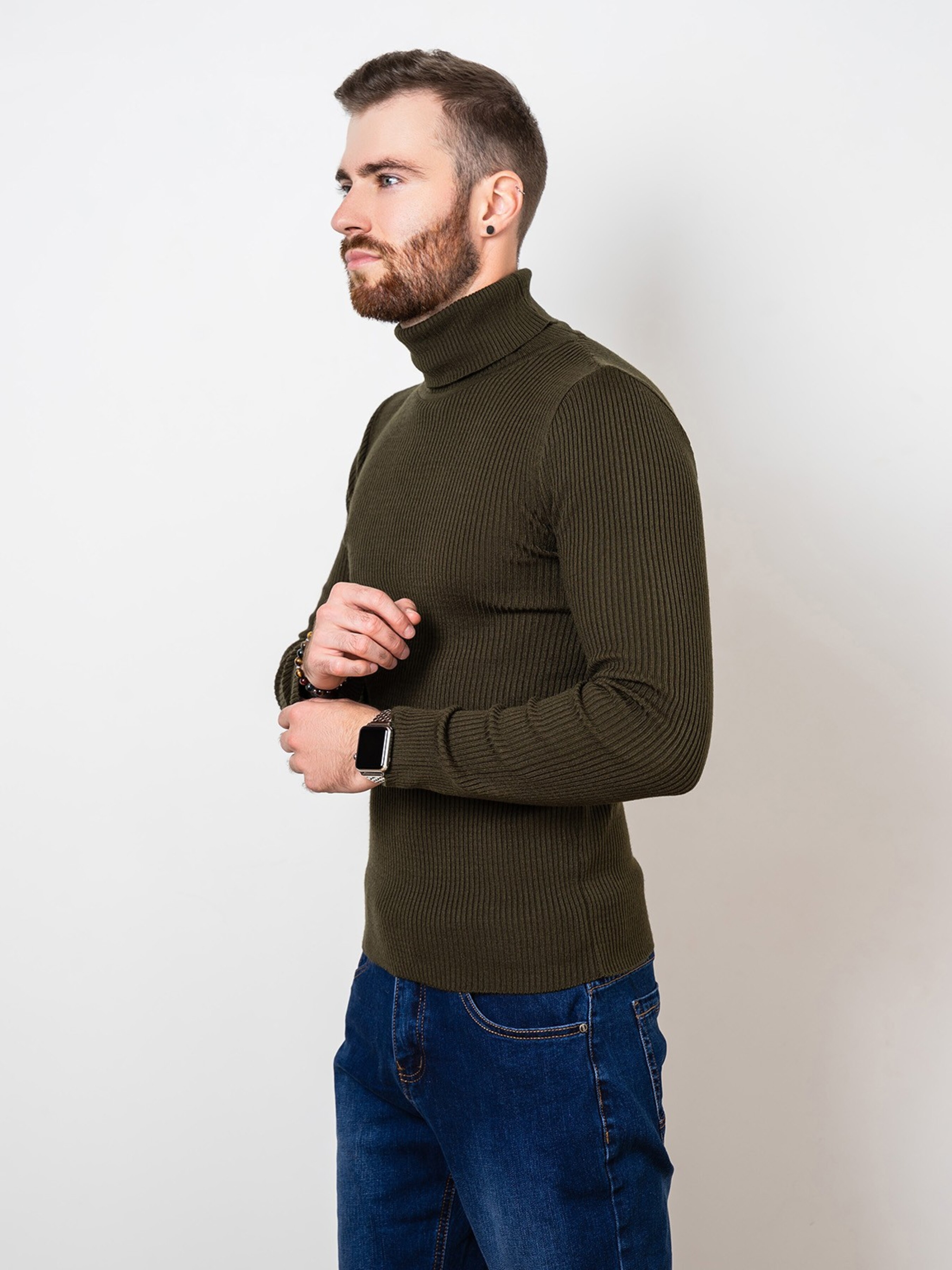 

ISSA Plus Светр (GN4-58_khaki) Чоловіче, колір - Хакі