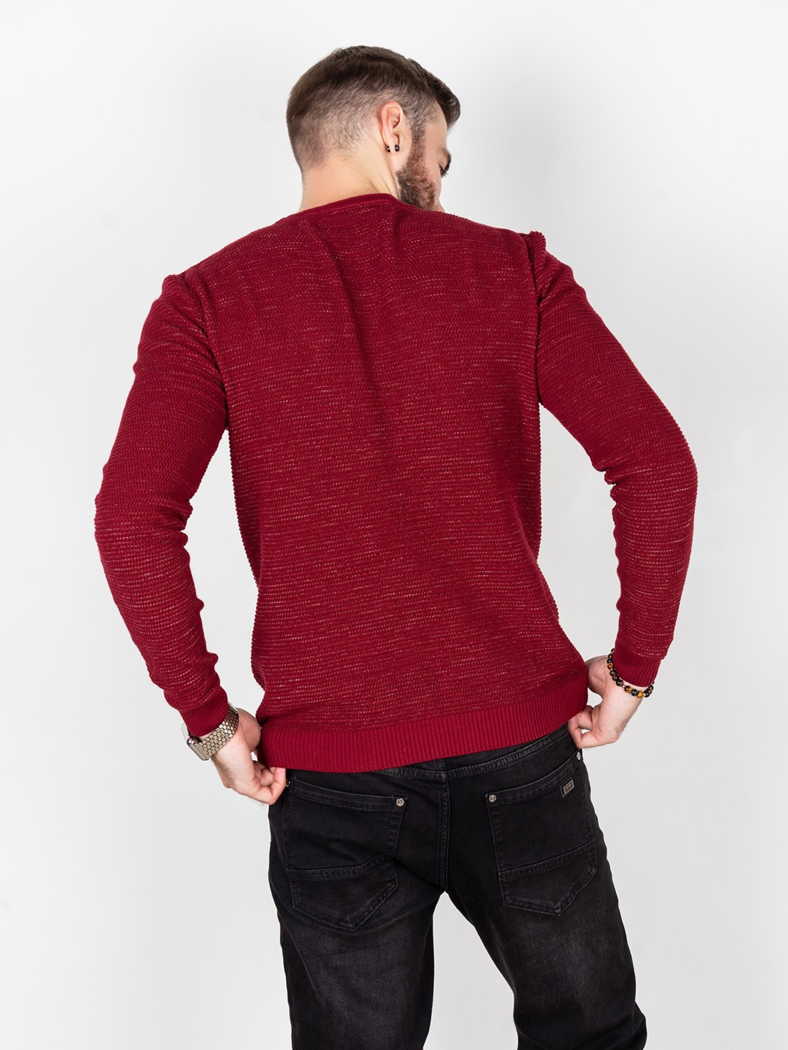 

ISSA Plus Джемпер (GN4-60_red.) Мужское, цвет - Красный