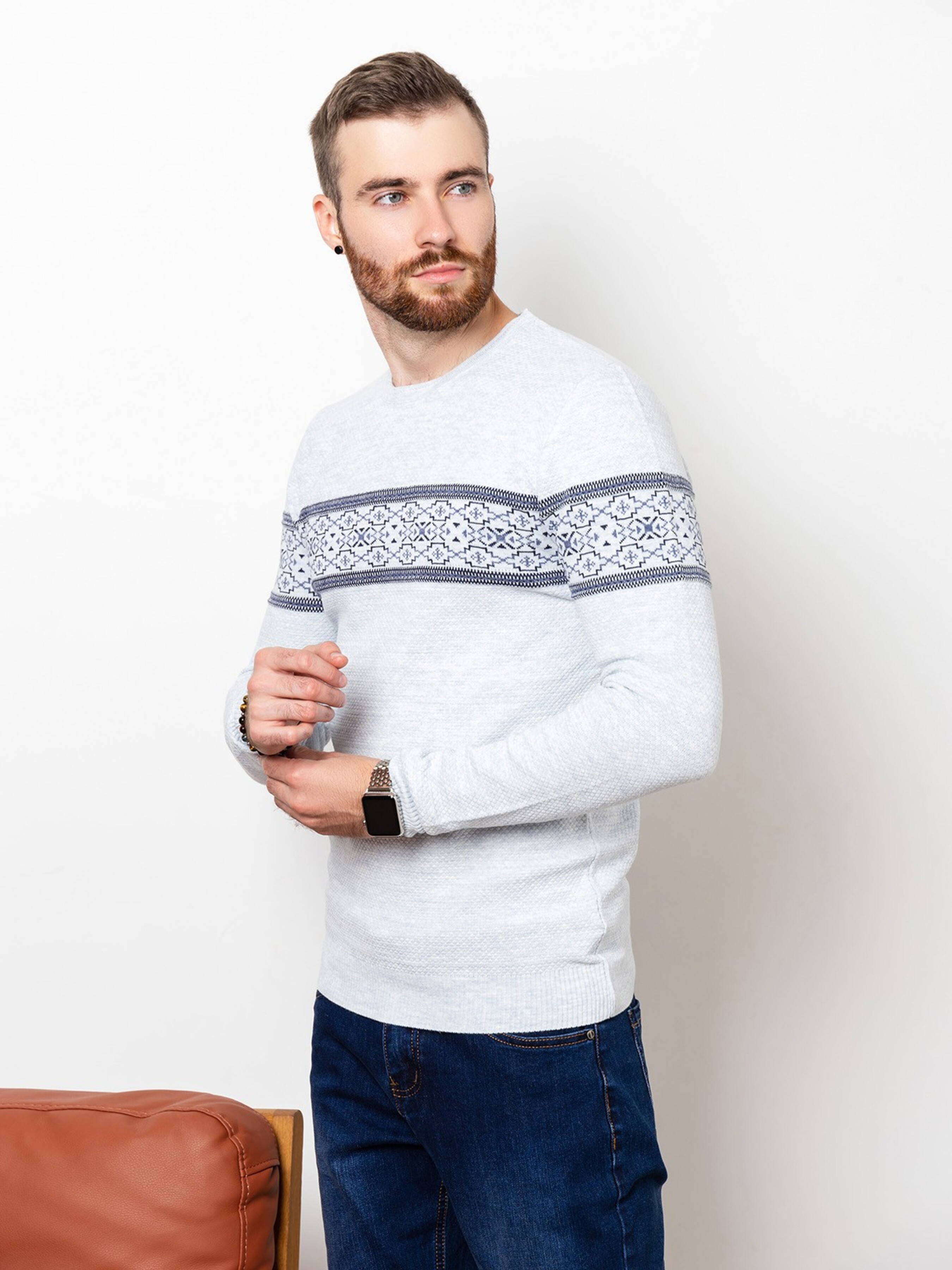 

ISSA Plus Джемпер (GN4-76_blue.) Чоловіче, колір - Блакитний