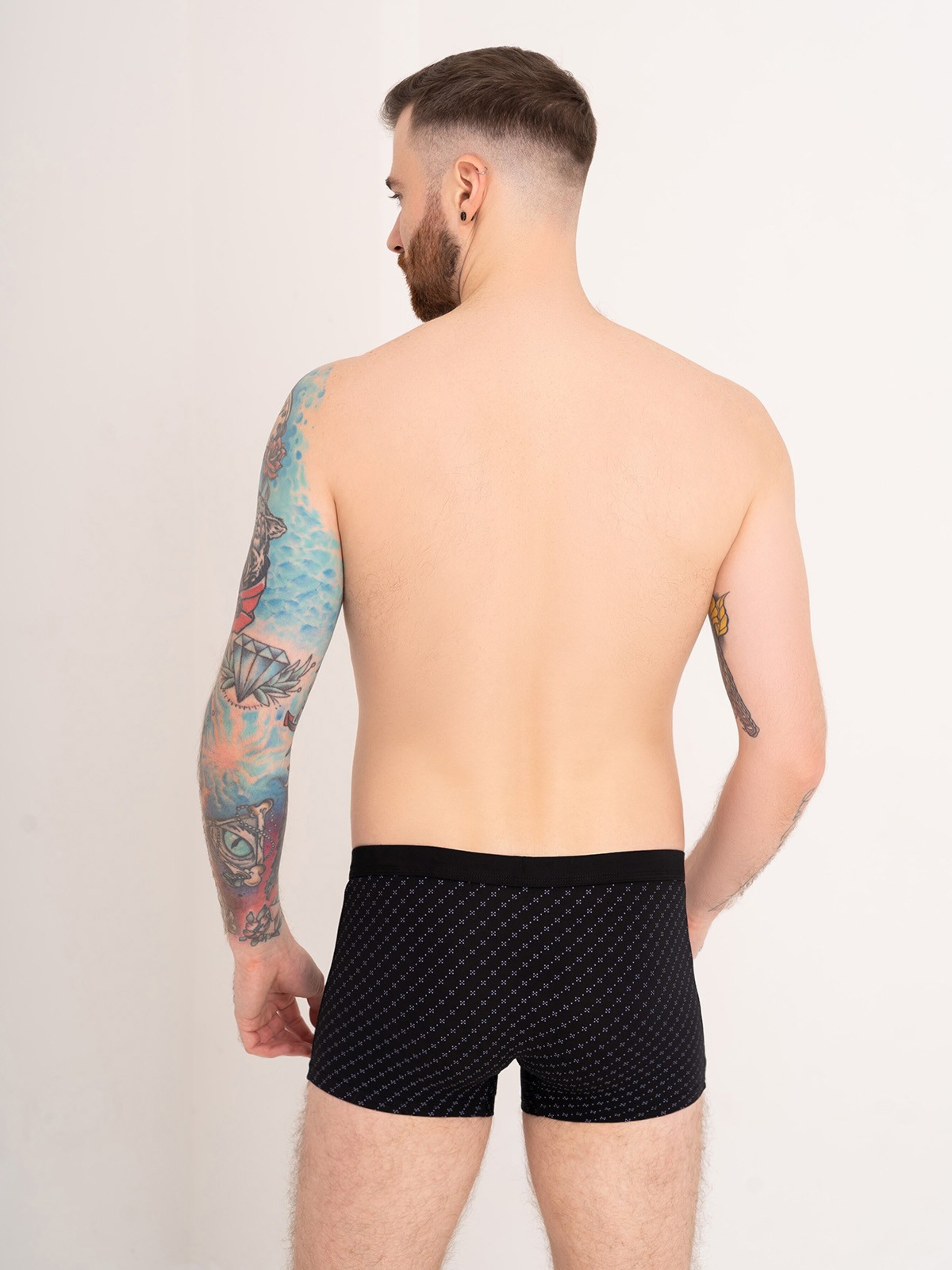 

ISSA Plus Труси (GN5-176_black) Чоловіче, колір - Чорний, матеріал - Бавовна