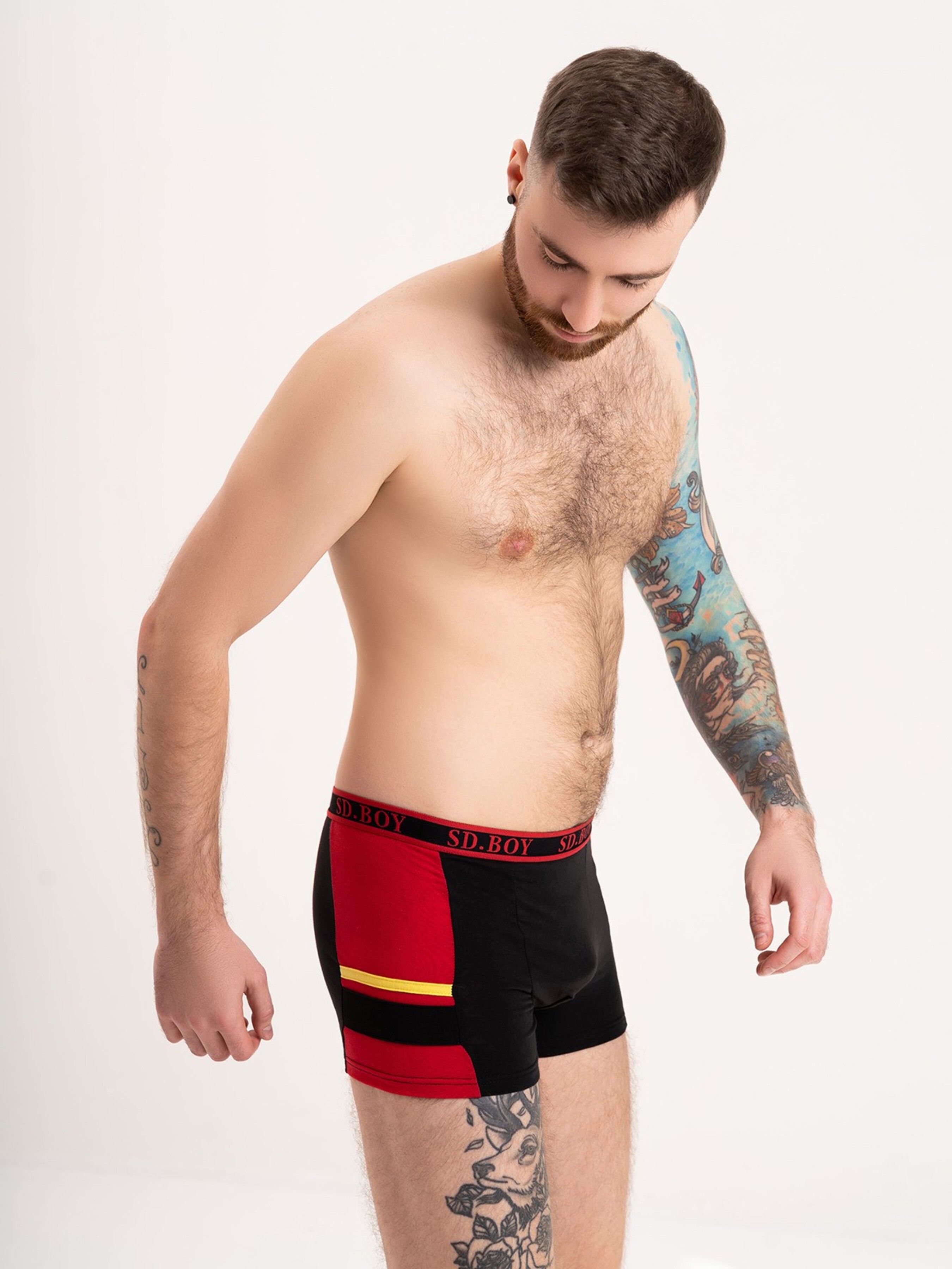 

ISSA Plus Труси (GN5-181_black) Чоловіче, колір - Чорний, матеріал - Бавовна