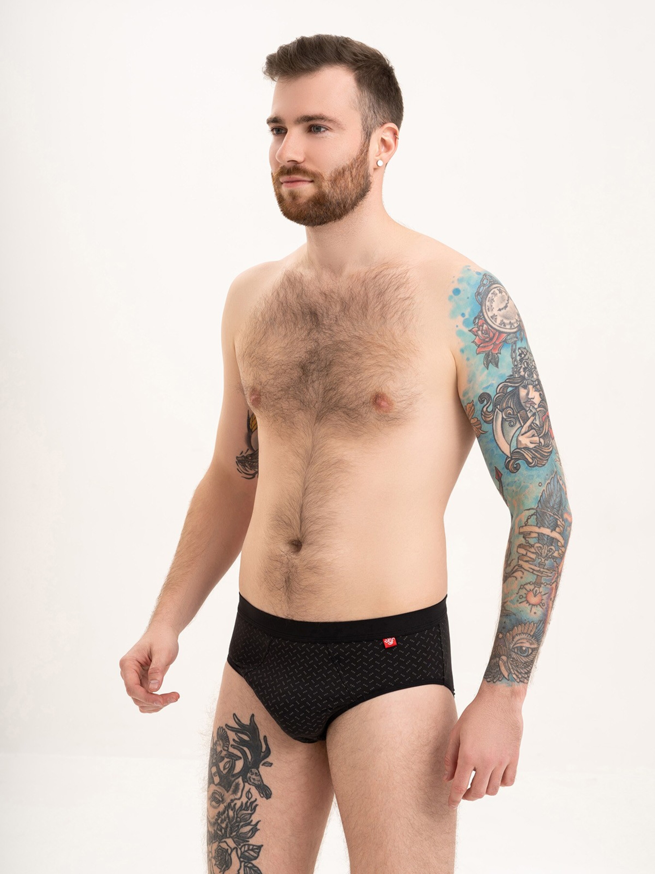 

ISSA Plus Трусы (GN5-190_black) Мужское, цвет - Чёрный, материал - Хлопок