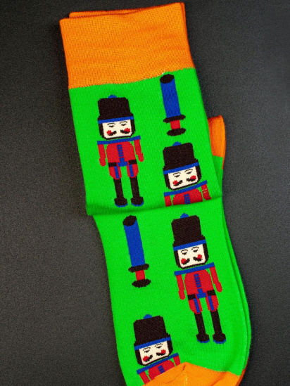 Шкарпетки ISSA Plus модель GNS-109__lightgreen — фото 3 - INTERTOP